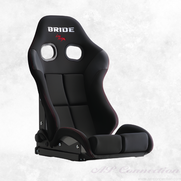 STRADIA III semi bucket seat with silver FRP shell, black, standard cushion