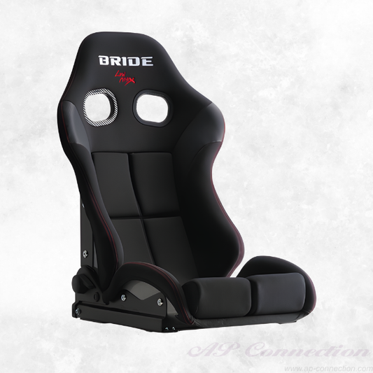 STRADIA III semi bucket seat with silver FRP shell, black, standard cushion