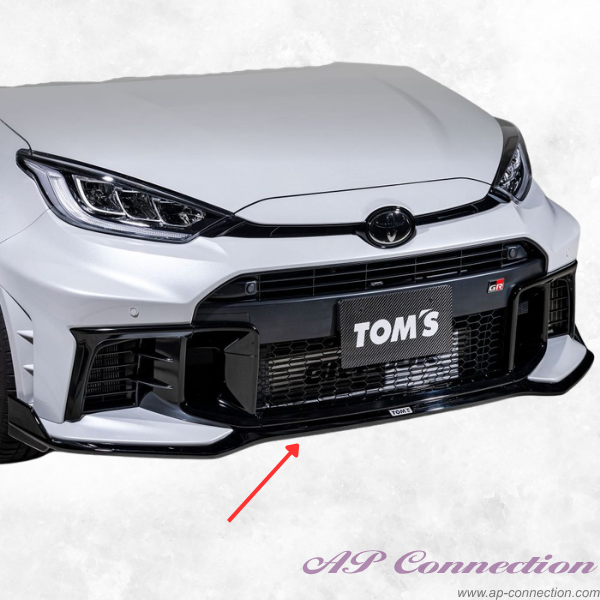 Tom's front lip for GR Yaris Kouki (late) model