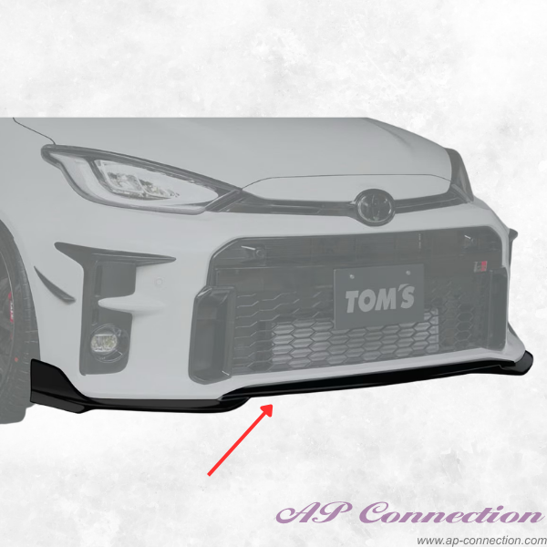 Tom's front lip for GR Yaris Zenki (early) model