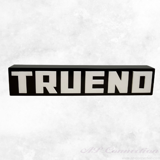 Front bumper emblem for AE86 Trueno late model