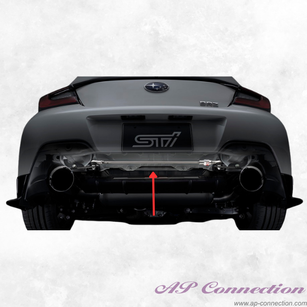 STi Rear flexible draw stiffener for GR86, BRZ