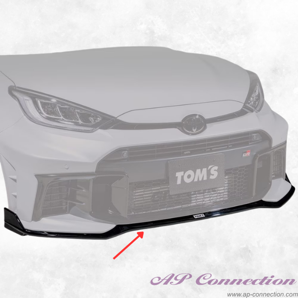 Tom's front lip for GR Yaris Kouki (late) model