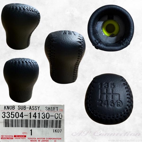 Shift knob for JZA80, leather
