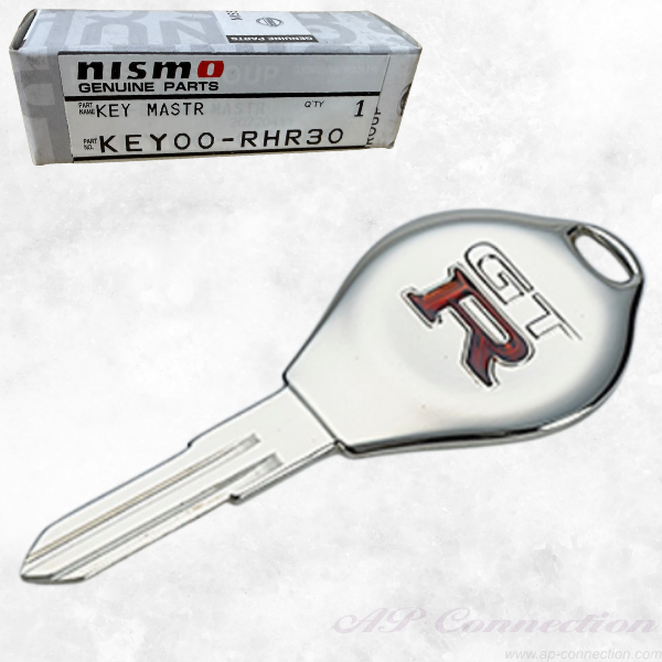 Blank master key with 'GT-R' logo
